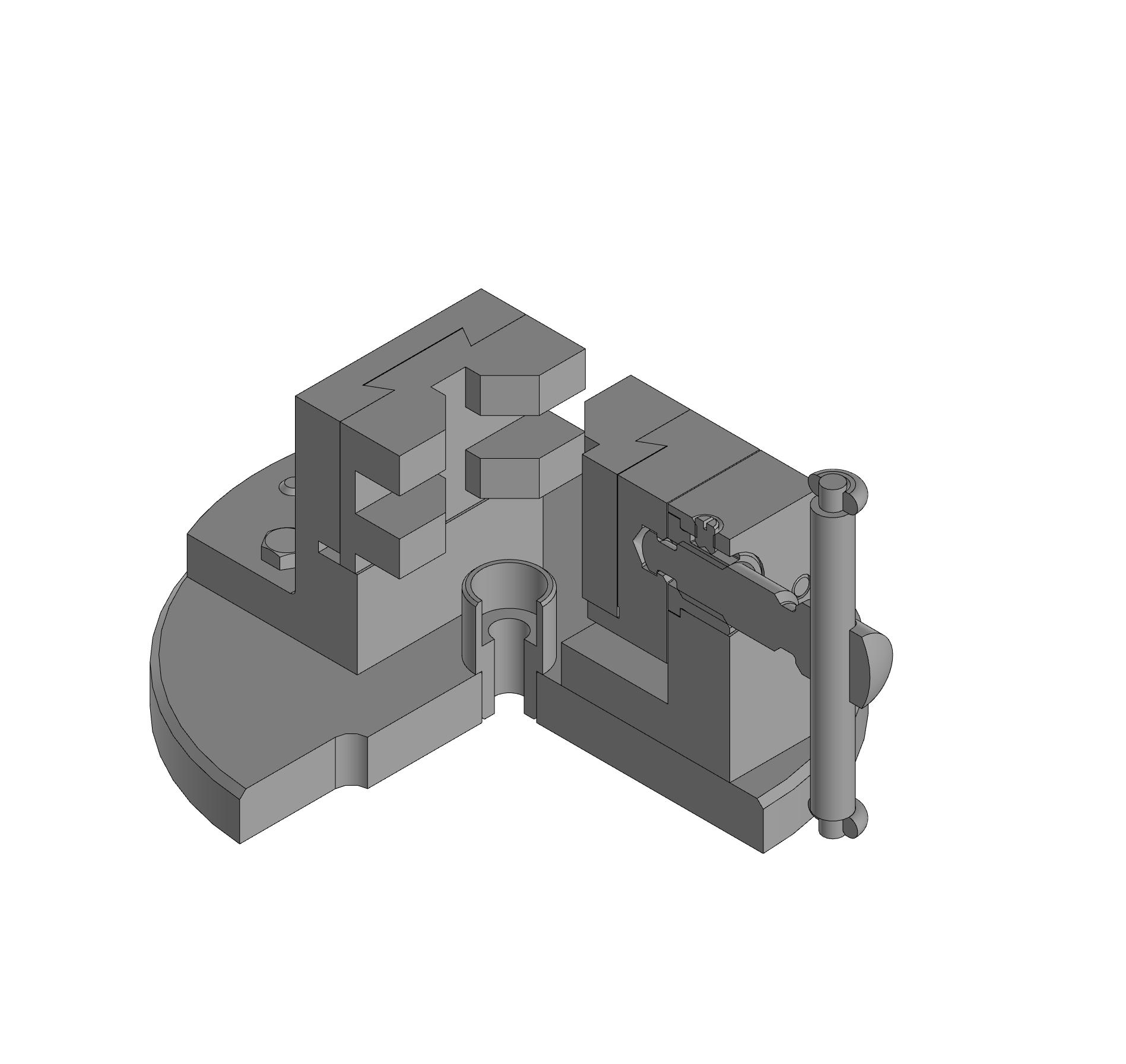 3D модель Тиски 00-000.06.06.06.00