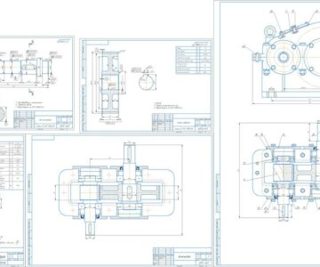 3D модель Разработать привод общего назначения в составе одноступенчатого цилиндрического редуктора с наклонными зубьями и цепной передачей