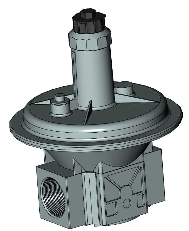 3D модель Регулятор давления DUNGS FRS-520