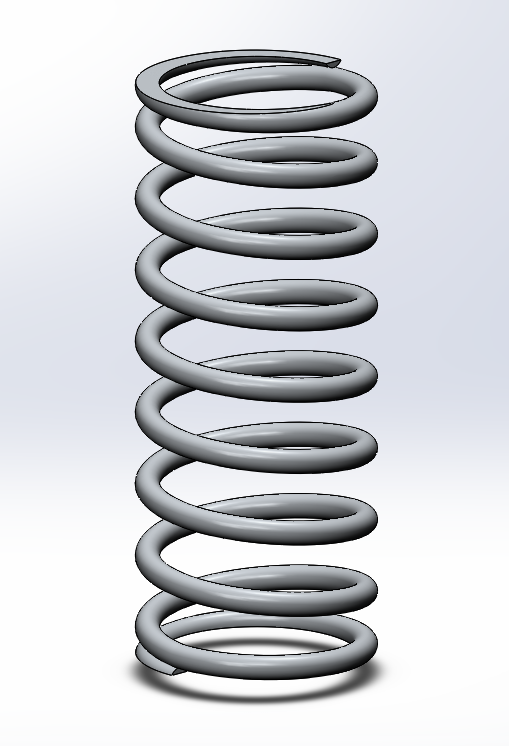 3D модель Пружины сжатия