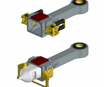 3D модель Беззазорное сцепное устройство