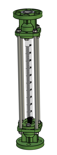 3D модель Ротаметр РМ-4Г