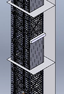 3D модель Платформа подъемная грузовая ППГШ-1000-10-3-У2