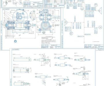 Чертеж Основы технологической подготовки сборочного производства изделия «Редуктор»
