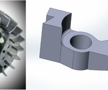 3D модель Собачка маховика бензопилы Champion-137