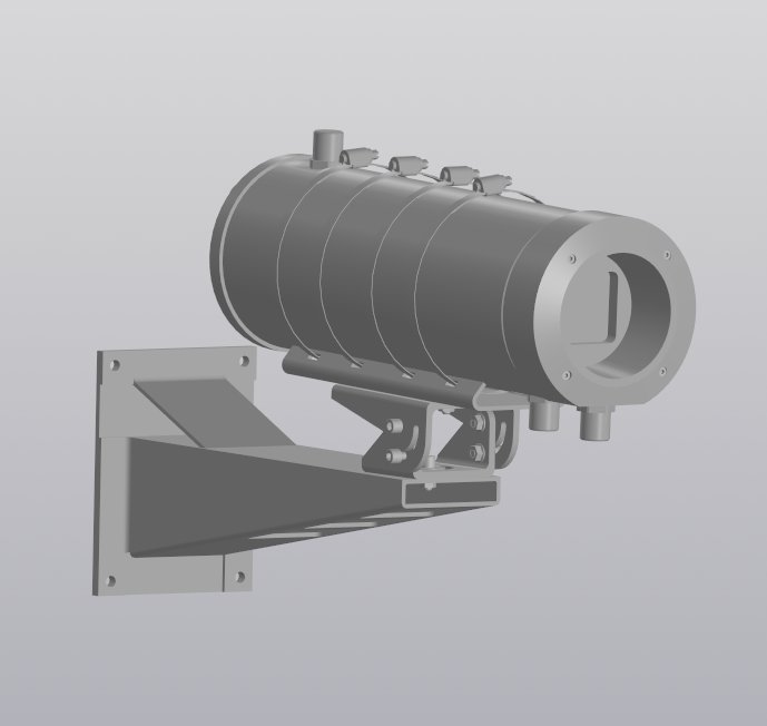 3D модель Термокожух WATER-COOLED WCH32 T