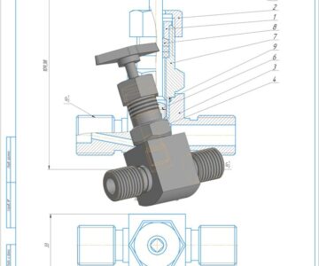 3D модель Вентиль ВПРС