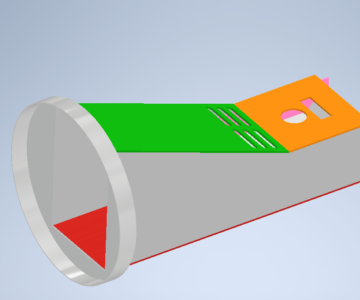 3D модель Модель масляной горелки для печи бренеран