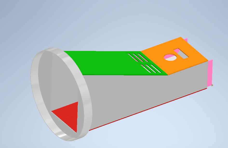 3D модель Модель масляной горелки для печи бренеран