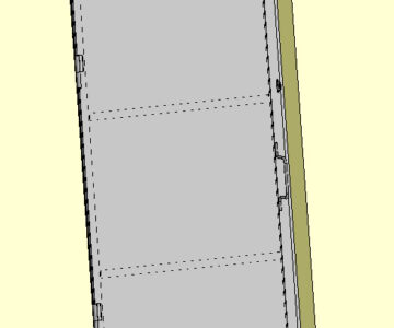 3D модель Дверь 905х2030