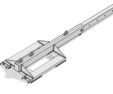 3D модель Стрела вилочного погрузчика