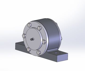 3D модель 3D модель опоры барабана 3610