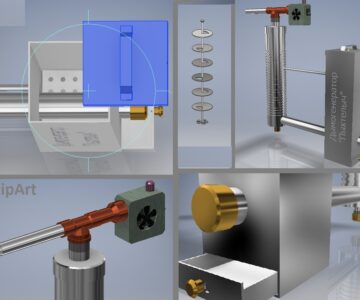 3D модель Дымогенератор для холодного, горячего копчения