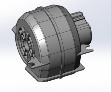 3D модель Электровентилятор отопителя 2108-8101091-24 (3D модель)