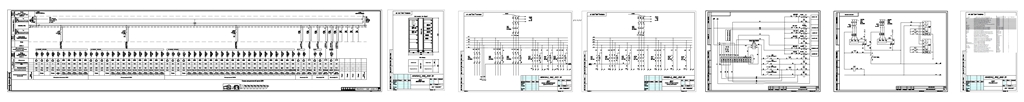 Чертеж Однолинейная и принципиальная схема ЩВ(Щит вентиляции)