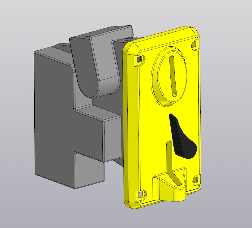 3D модель Монетоприемник TW-131Y