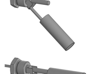 3D модель Поплавковый датчик уровня ПДУ-В231-107-G1/2