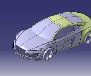 3D модель 3D Модель Audi R8