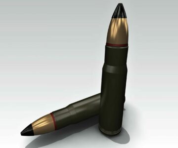 3D модель Патрон 7.62х39 БП