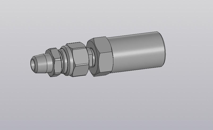 3D модель Оправка высокого давления