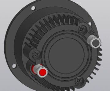3D модель Твиттер (динамик ВЧ) Урал AS-BV29