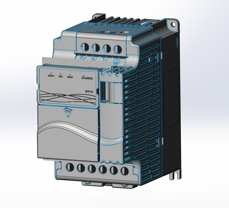 3D модель Преобразователь частоты VFD037E43A