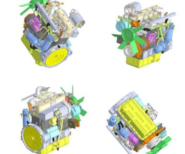 3D модель Двигатель Googol Dynamics V32TGM_CR