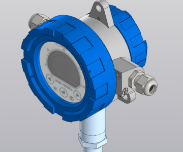 3D модель Модель манометра электронного ЭКМ-1005