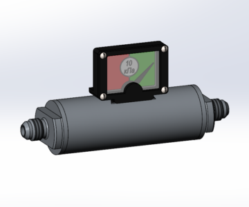 3D модель Индикатор перепада давления ИПД-1,6-10