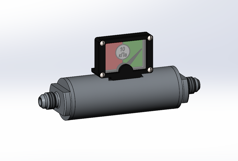 3D модель Индикатор перепада давления ИПД-1,6-10