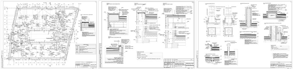 Чертеж Проект производства работ на монтаж инверсионной кровли