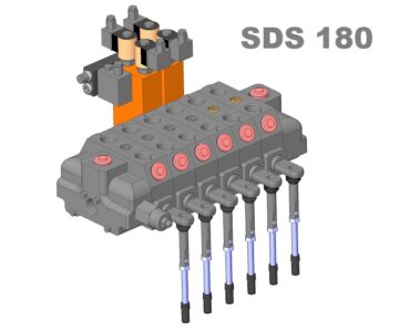 3D модель Секционный распределитель SDS180