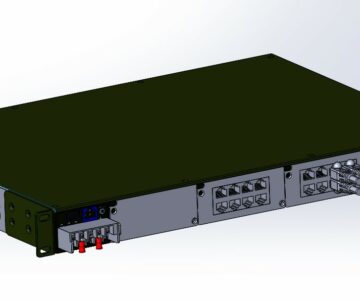 3D модель Ethernet-коммутатор PT-7728-F-24