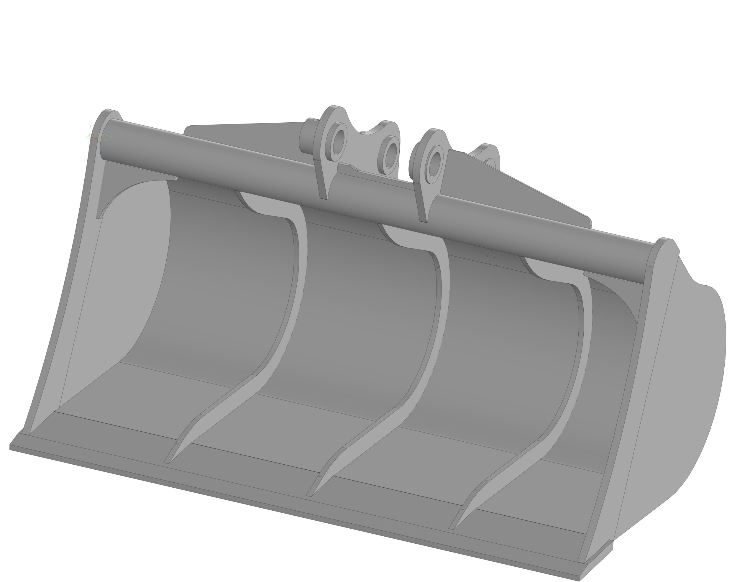 3D модель Ковш CAT 320 под УРО