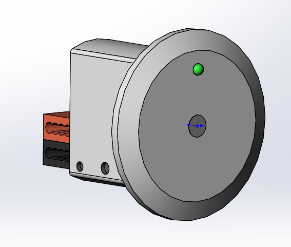 3D модель Датчик освещенности KNX SCN-LSD01.01