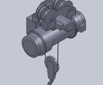 3D модель Таль электрическая 13Т 10426