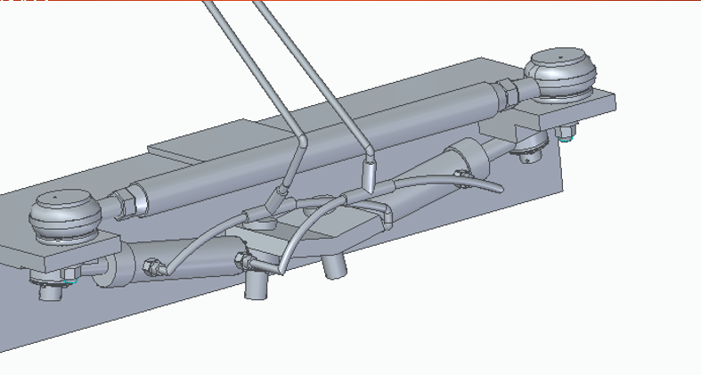 3D модель Трехмерная модель узла в Solid Edge, его сборочный чертеж и рабочие чертежи деталей в AutoCAD. Рулевое управление БЕЛАРУС 2522