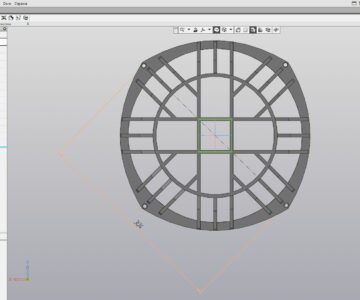 3D модель Гриль