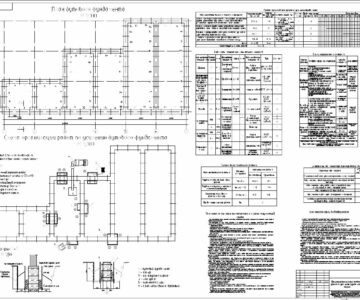 Чертеж Технологическая карта на усиление бутового фундамента