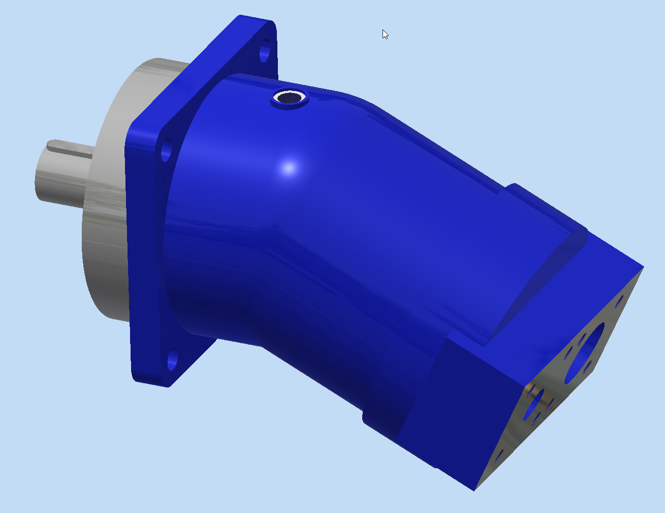 3D модель Модель насоса 310.3.250.05