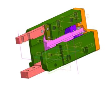 3D модель Механизм захвата 3D-сборка