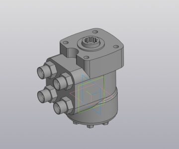 3D модель Насос дозатор Д100