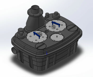 3D модель Канализационная станция SANICUBIC 2 VX XL