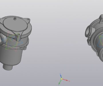 3D модель Фильтр сливной гидравлический OMTF112C25NA1