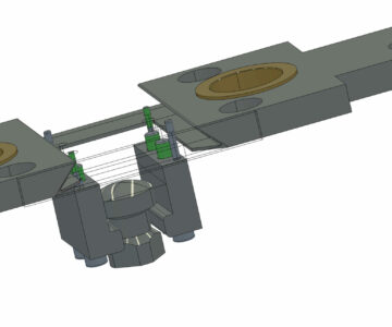 3D модель Опора самоустанавливающаяся 800х300х160 мм.