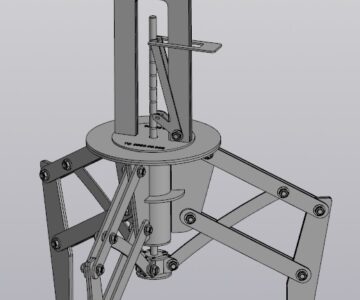 3D модель Захват для цилиндрических деталей