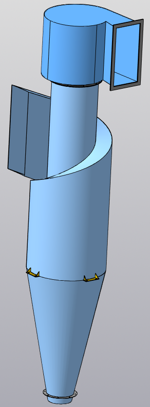 3D модель Циклон-24-900