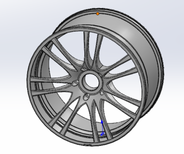 3D модель Диск колесный R17 5*114.3 7.5j ET40