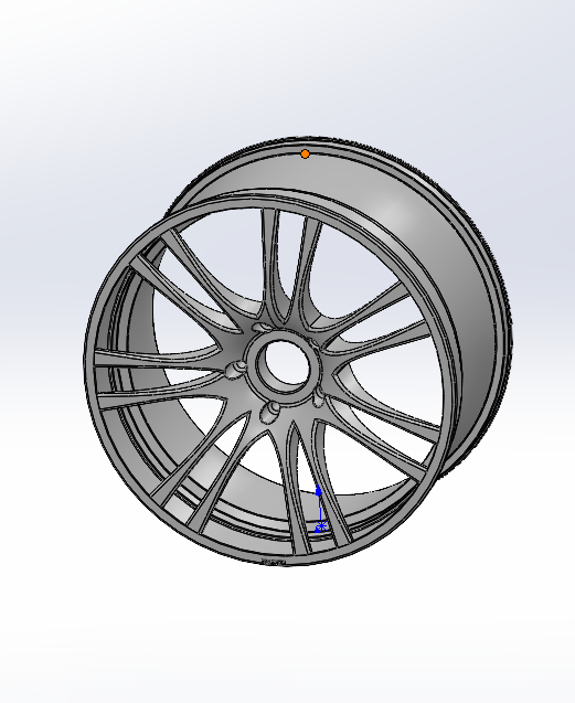 3D модель Диск колесный R17 5*114.3 7.5j ET40