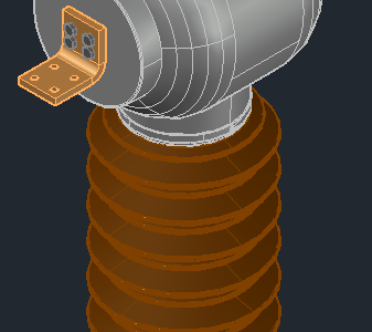 3D модель Трансформатор тока ТЛК-СТ-35-2.2